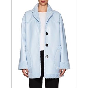 Opening ceremony reversible coat, baby blue, size0